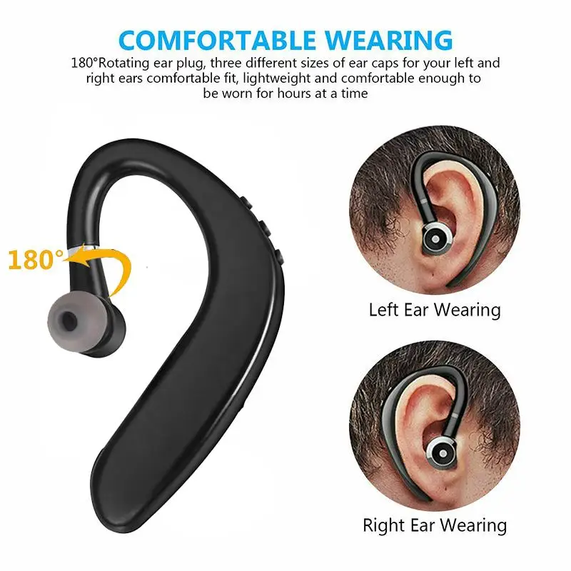 Alternative view of Sport Blutooth Earphone Wireless Stereo HD Mic Headphones Bluetooth Hands In Car Kit With Mic For iPhone Samsung Huawei Phone