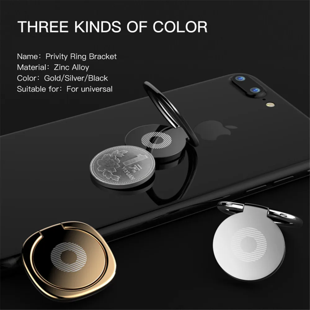 Mini 360 Degree Finger Ring Holder Metal Phone Stand Mount Smartphone Holder for Xiaomi Huawei iPhone Sangsung Mobile Phone Mini 360 Degree Finger Ring Holder Metal Phone Stand Mount Smartphone Holder for Xiaomi Huawei iPhone Sangsung Mobile Phone