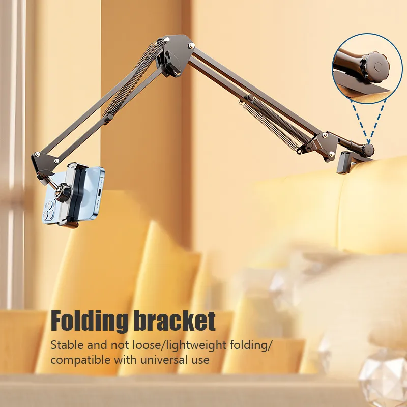 360° Rotating Long Arm Phone Tablet Holder Overhead Stand Desktop Bed Lazy Cantilever Bracket for Huawei Xiaomi iPhone ipad 360° Rotating Long Arm Phone Tablet Holder Overhead Stand Desktop Bed Lazy Cantilever Bracket for Huawei Xiaomi iPhone ipad