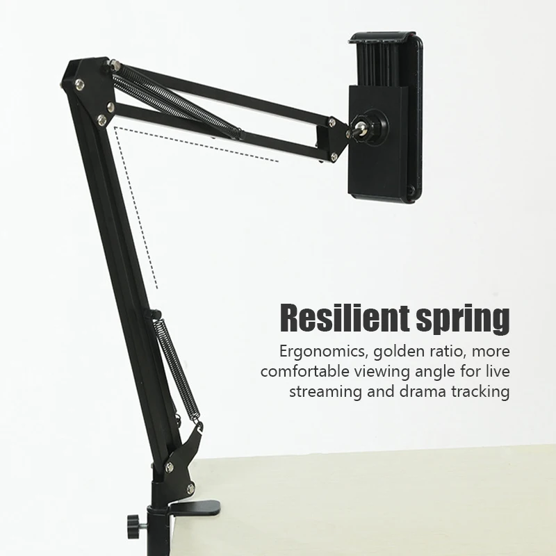 360° Rotating Long Arm Phone Tablet Holder Overhead Stand Desktop Bed Lazy Cantilever Bracket for Huawei Xiaomi iPhone ipad 360° Rotating Long Arm Phone Tablet Holder Overhead Stand Desktop Bed Lazy Cantilever Bracket for Huawei Xiaomi iPhone ipad