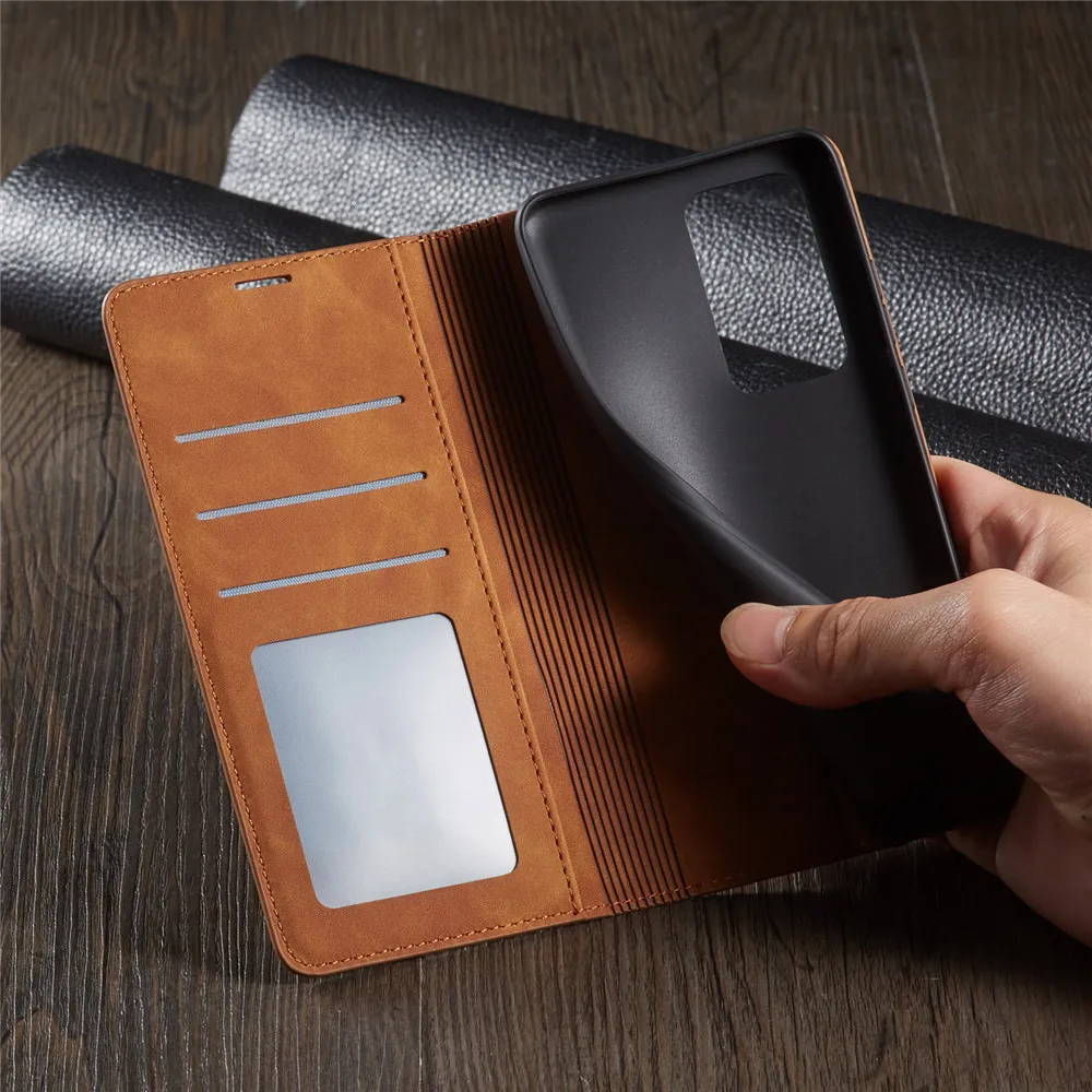 Luxury Leather Case For Huawei P40 P30 P20 Mate 30 20 Pro Lite P Smart Plus 2020 2019 Magnetic Flip Wallet Phone Bag Cover Coque - Image 4