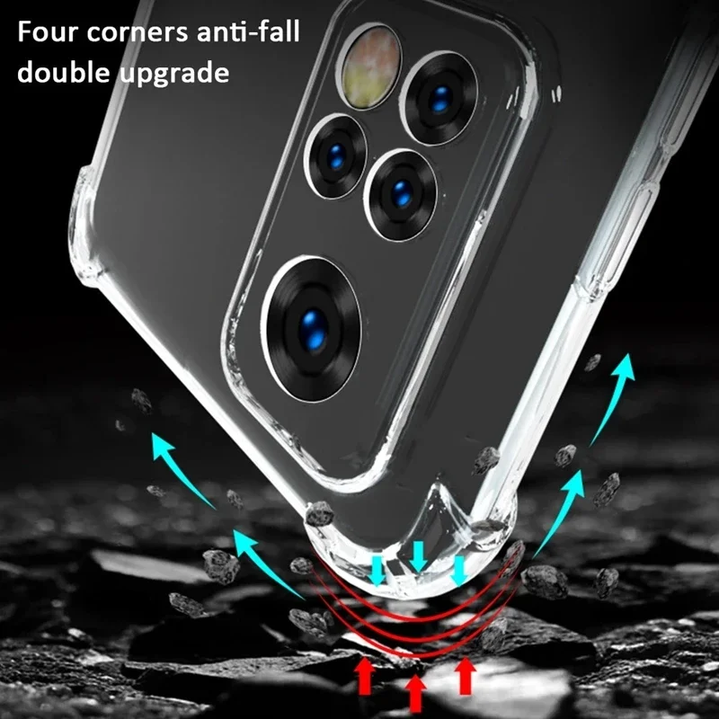 Alternative view of Shockproof Case For Xiaomi 12 13t Pro 12X Mi 11 Lite 5G NE 11i 13  12T Poco F5 Pro Soft Phone Cover Mi12 12Pro Mi11 11Lite Funda