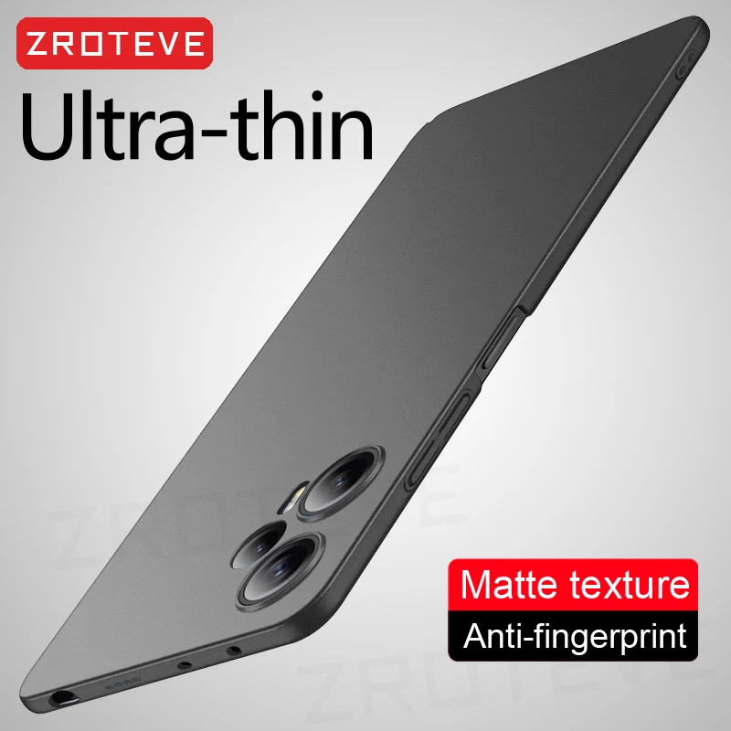 PocoF5 Case ZROTEVE Ultra Slim Hard PC Matte Cover For Xiaomi Poco F5 Pro F4 GT Xiomi Mi Pocophone F3 PocoF4 PocoF3 Phone Cases