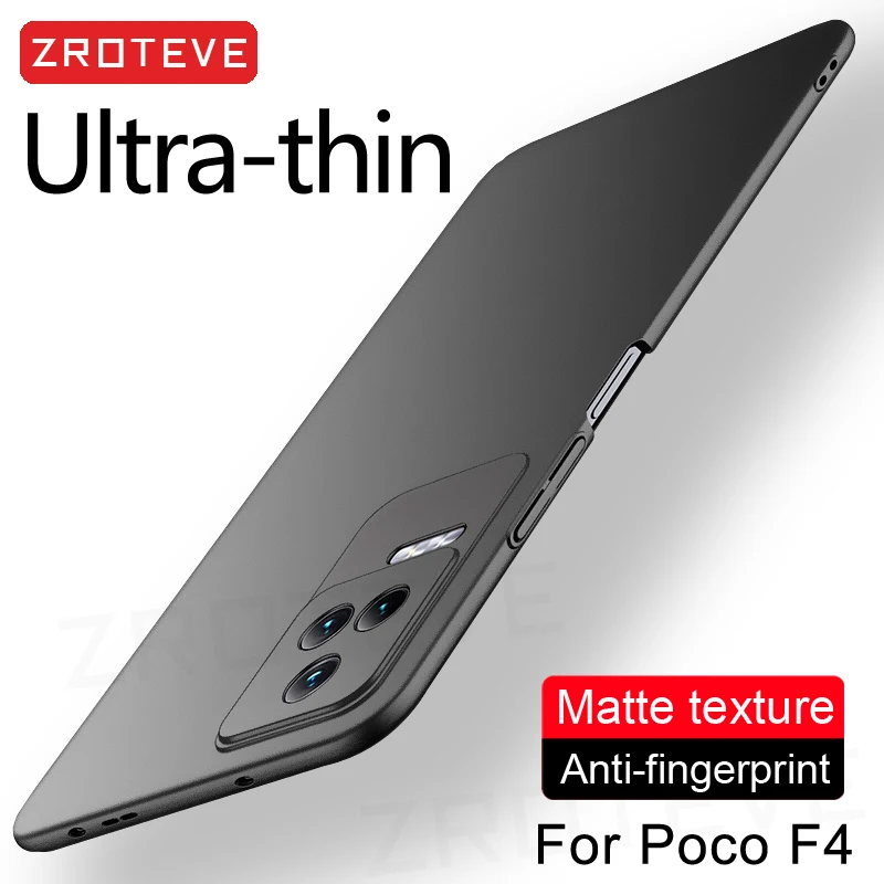 Alternative view of PocoF5 Case ZROTEVE Ultra Slim Hard PC Matte Cover For Xiaomi Poco F5 Pro F4 GT Xiomi Mi Pocophone F3 PocoF4 PocoF3 Phone Cases