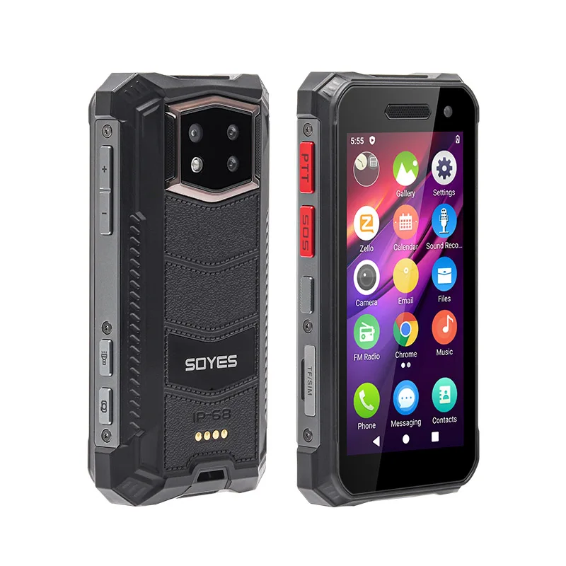Alternative view of SOYES S10 Maxo Mini Rugged Smartphone 8GB+256GB 3.5 Inch Octa Core Android 10 Dual Cards 4G Mobile Phone 2400mAh Global version