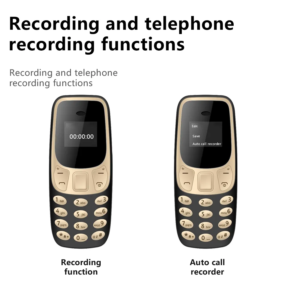 SERVO Small Mobile Phone Bluetooth Dialer Magic voice Low Radiation Telephone Call Recording 2/3 SIM GSM Unlocked Mini Cellphone SERVO Small Mobile Phone Bluetooth Dialer Magic voice Low Radiation Telephone Call Recording 2/3 SIM GSM Unlocked Mini Cellphone