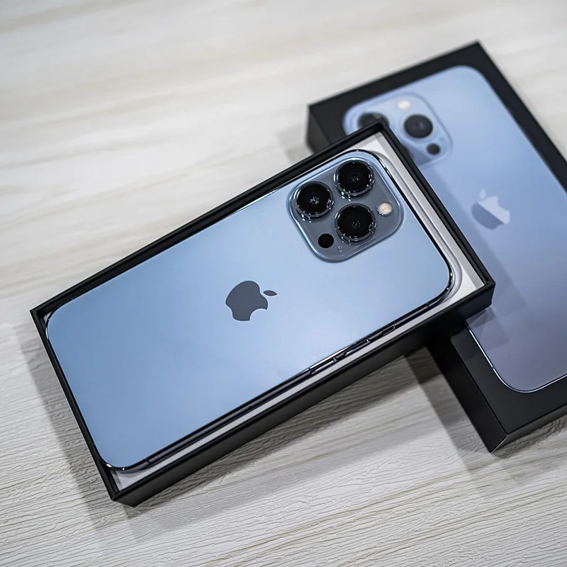 Apple iPhone 13 Pro Max 128GB 256GB 512GB 1TB ROM Genuine OLED A15 IOS Face ID NFC 98% New Original Unlocked 5G Cell Phone