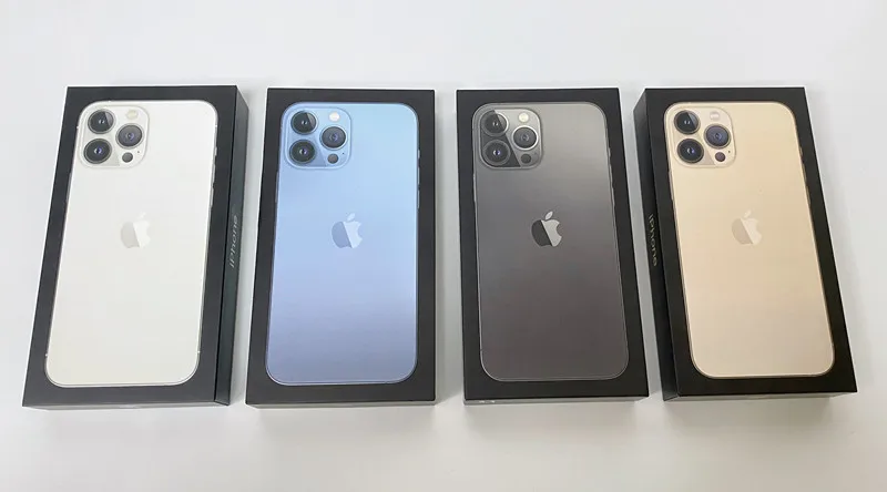 Apple iPhone 13 Pro Max 128GB 256GB 512GB 1TB ROM Genuine OLED A15 IOS Face ID NFC 98% New Original Unlocked 5G Cell Phone