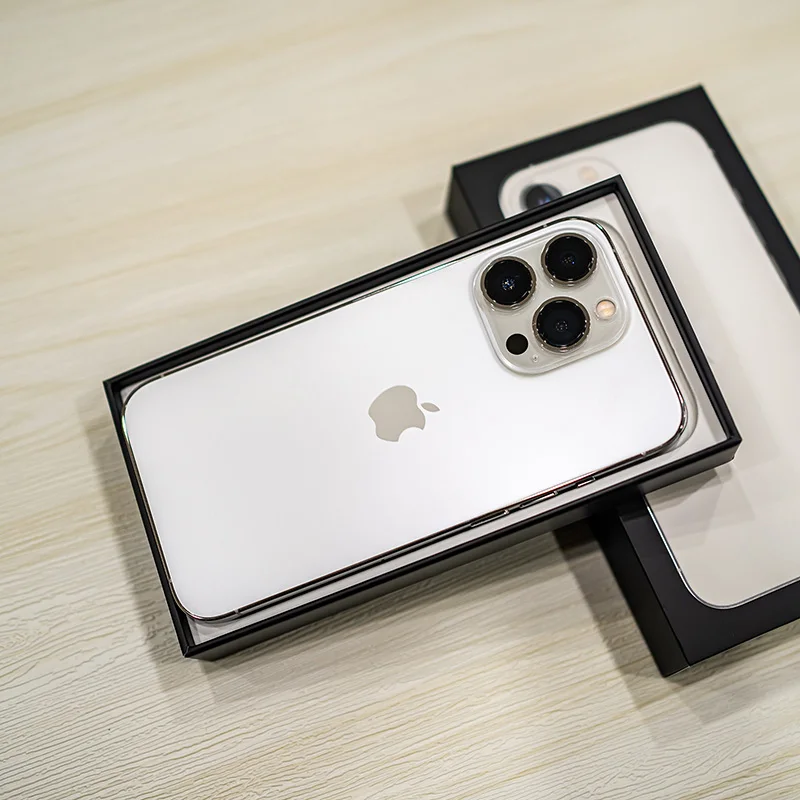 Apple iPhone 13 Pro Max 128GB 256GB 512GB 1TB ROM Genuine OLED A15 IOS Face ID NFC 98% New Original Unlocked 5G Cell Phone