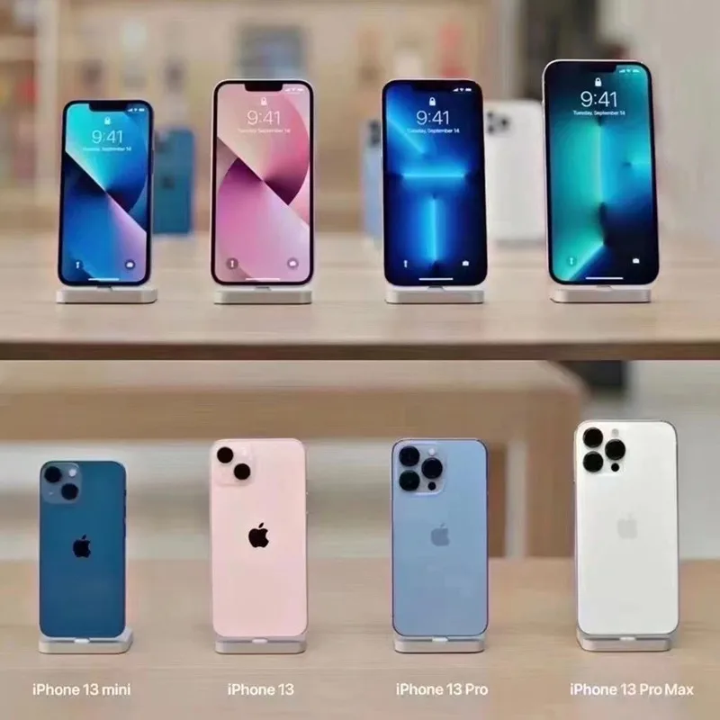 Apple iPhone 13 Pro Max 128GB 256GB 512GB 1TB ROM Genuine OLED A15 IOS Face ID NFC 98% New Original Unlocked 5G Cell Phone