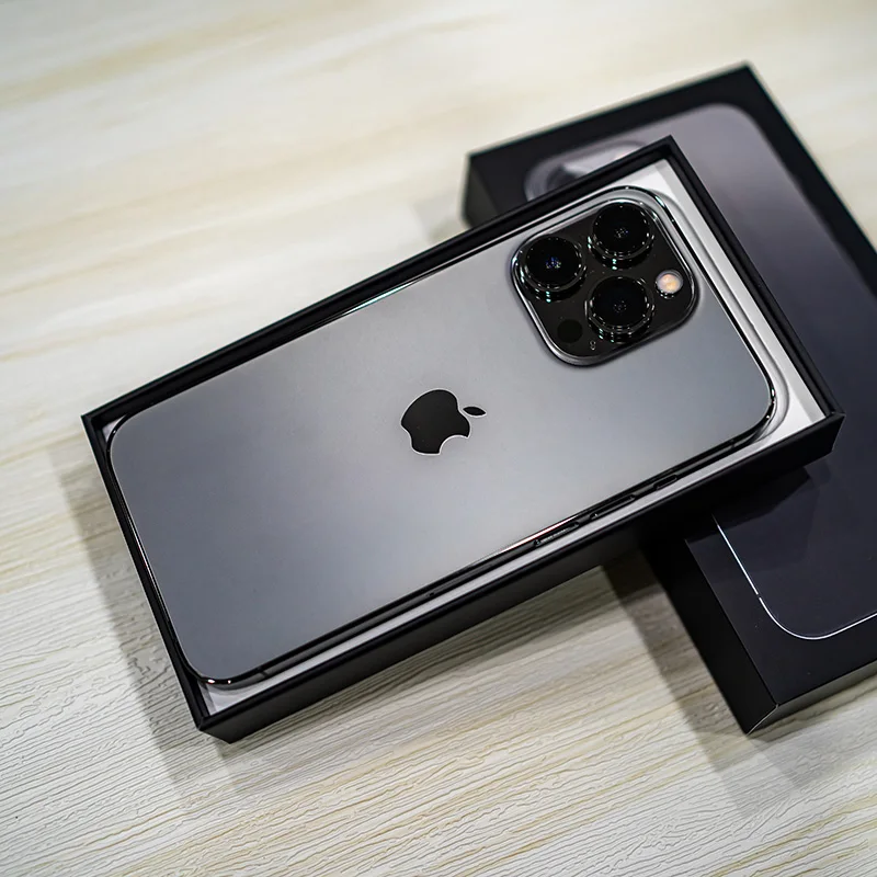 Apple iPhone 13 Pro Max 128GB 256GB 512GB 1TB ROM Genuine OLED A15 IOS Face ID NFC 98% New Original Unlocked 5G Cell Phone