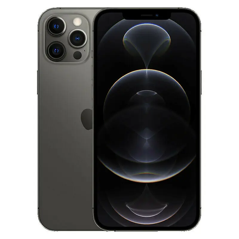 Alternative view of Genuine Apple iPhone 12 Pro Max 128/256/512GB ROM Original 6.7" Retina OLED RAM 6GB A14 Face ID NFC Unlocked 5G 98% New Phone