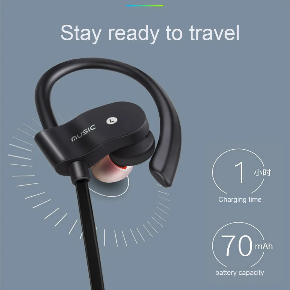 Wireless Earphones Wireless Bluetooth Sports Headphones Fone de ouvido Music Headset Gaming Handsfree for iphone Samsung Huawei