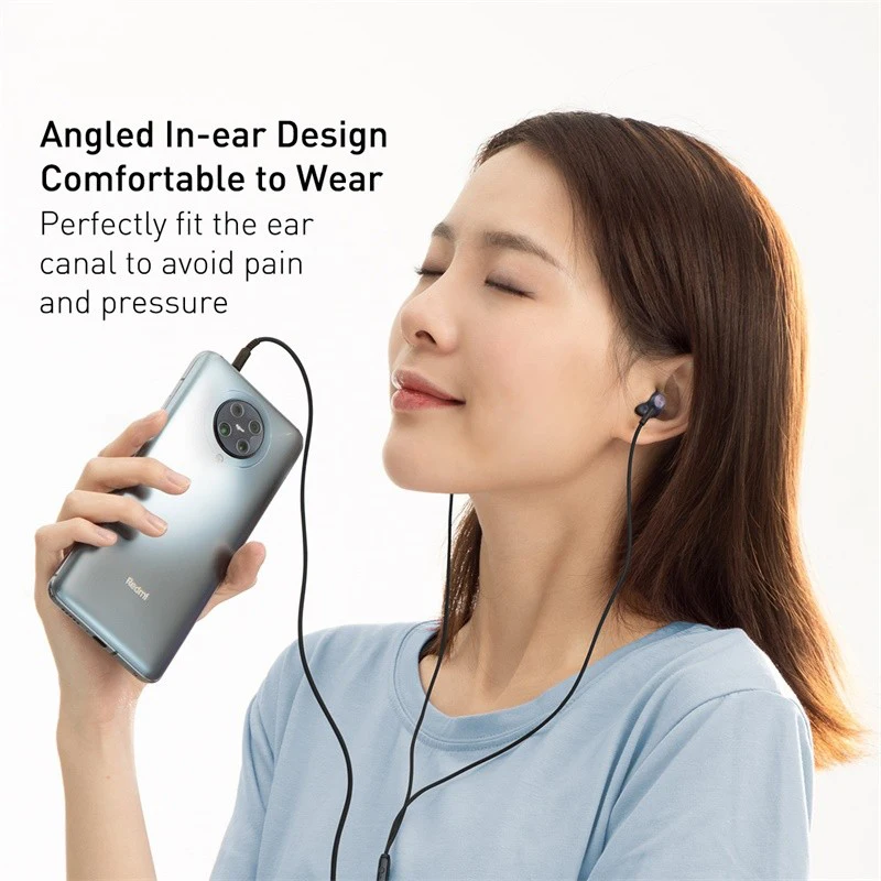 Alternative view of Baseus Bass Sound Earphone In-Ear Sport Earphones with mic for xiaomi iPhone 6 Samsung Headset fone de ouvido auriculares MP3
