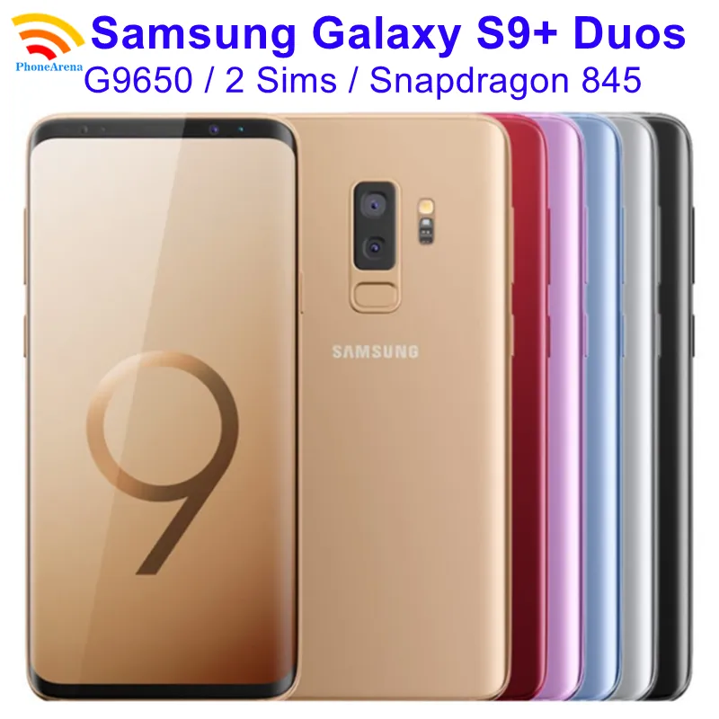 Samsung Galaxy S9+ S9 Plus Duos G9650 Dual Sim Original 6.2" 6GB RAM 64/128/256GB ROM Snapdragon NFC 4G LTE