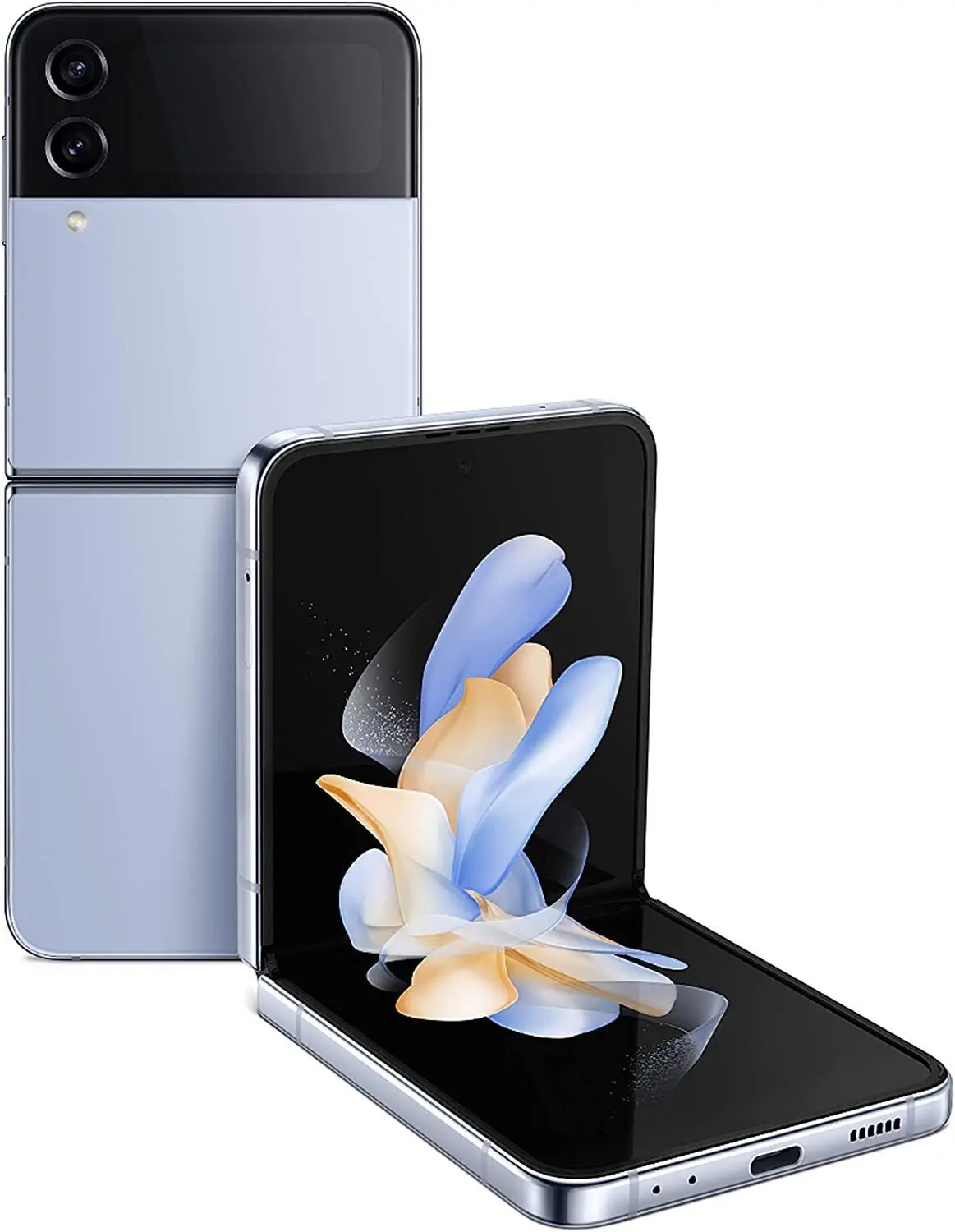 Alternative view of Samsung Galaxy Z Flip 4 Z Flip4 5G F721U1 F721N 6.7" 8GB 128/256GB NFC Snapdragon Original Unlocked Foldable 98% New Cell Phone
