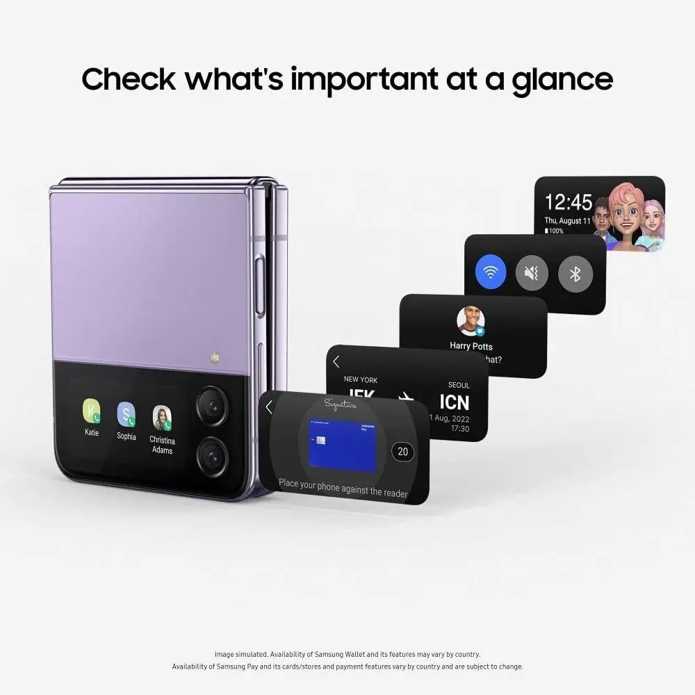 Samsung Galaxy Z Flip 4 Flip4 5G Global Version F721B 6.7