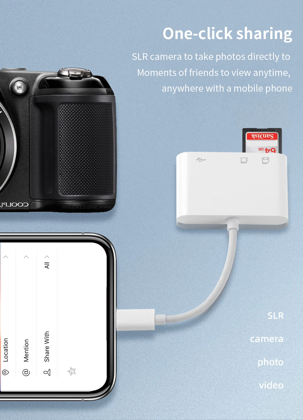 TISHRIC Micro USB Type C Adapter USB TF SD Card Reader USB-C Memory Card Adapter For Macbook Samsung Huawei XiaoMi Laptop Phone TISHRIC Micro USB Type C Adapter USB TF SD Card Reader USB-C Memory Card Adapter For Macbook Samsung Huawei XiaoMi Laptop Phone