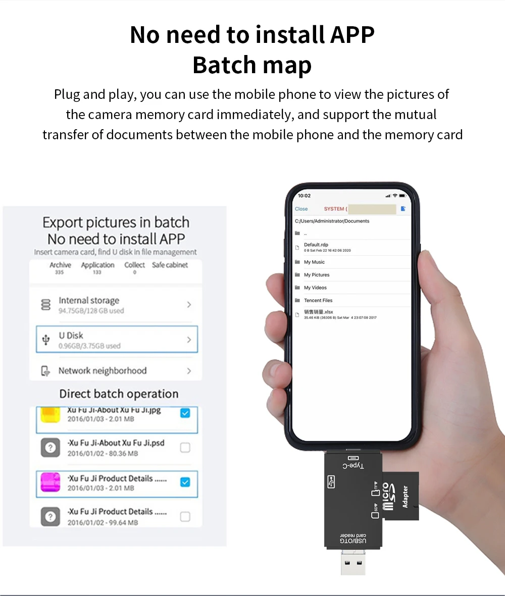 TISHRIC Micro USB Type C Adapter USB TF SD Card Reader USB-C Memory Card Adapter For Macbook Samsung Huawei XiaoMi Laptop Phone TISHRIC Micro USB Type C Adapter USB TF SD Card Reader USB-C Memory Card Adapter For Macbook Samsung Huawei XiaoMi Laptop Phone