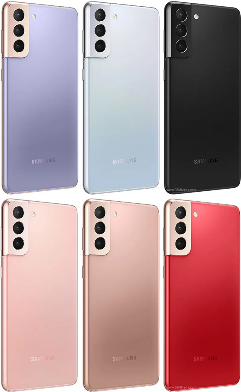 Alternative view of Samsung Galaxy S21 Plus S21+ 5G G996U1 6.7" ROM 128/256GB RAM 8GB Snapdragon 888 NFC Octa Core Original 5G Android Cell Phone