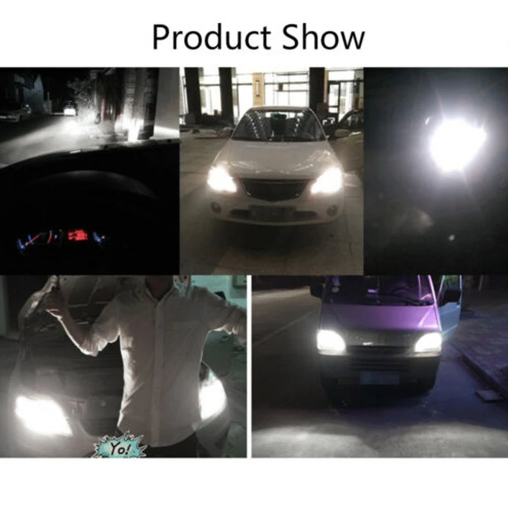 Alternative view of 10PCS Halogen Headlight Bulb Super  Warm White Light H7 55W 12V Bulb Headlight Halogen Car Bulb