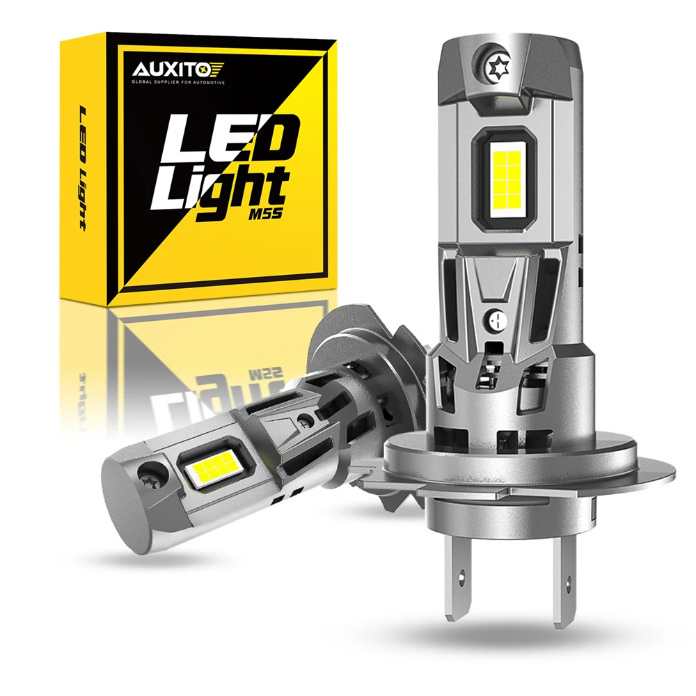 2Pcs 120W 22000LM H7 LED 12V Canbus Headlight Bulb 6500K Super Bright CSP H7 LED Head Lamp Error Free