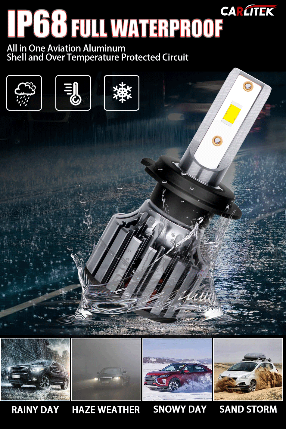 500W 500000LM H7 H4 H1 H8 H11 LED Light H7 Car Headlight Bulbs H11 H8 LED Fog Auto Lamp 6000K 5570 9005 9006 9012 12V Turbo 24V