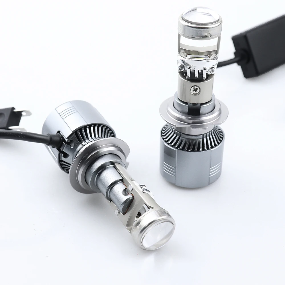 H4 H7 BI Led Projector Lens H11 9005 HB3 9006 HB4 Hi/Lo Beam Car Headlight Bulb Canbus Lamp For Car/Motorcycle 12V 220000LM LHD