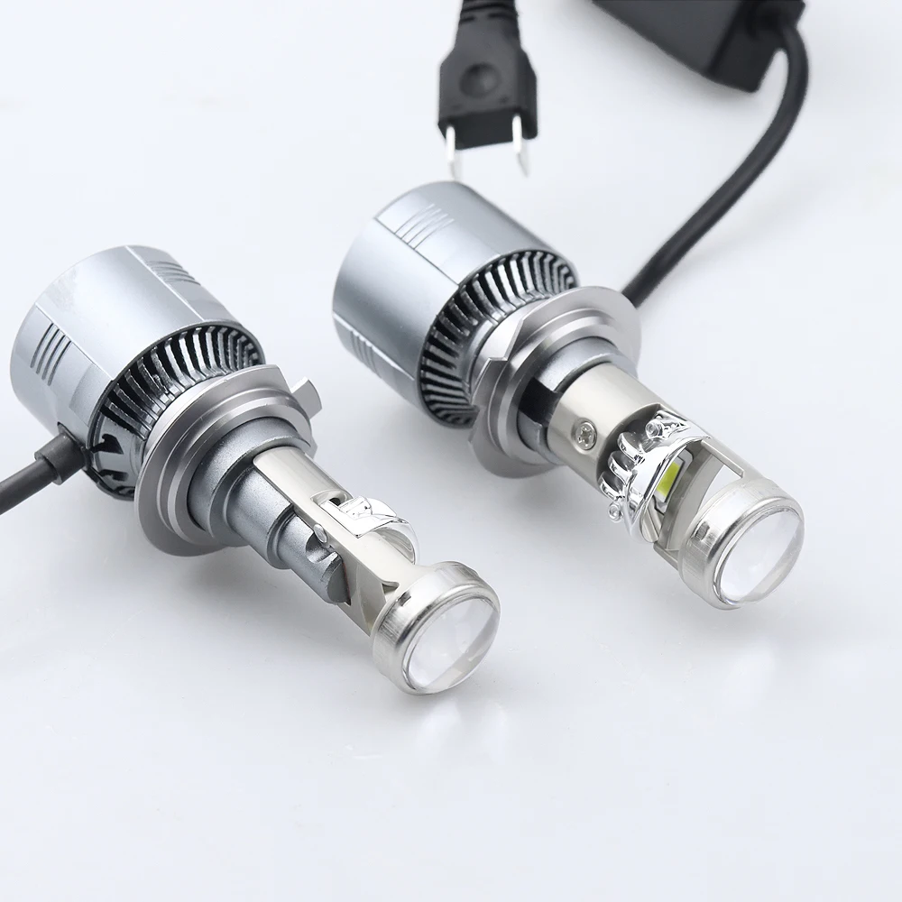H4 H7 BI Led Projector Lens H11 9005 HB3 9006 HB4 Hi/Lo Beam Car Headlight Bulb Canbus Lamp For Car/Motorcycle 12V 220000LM LHD