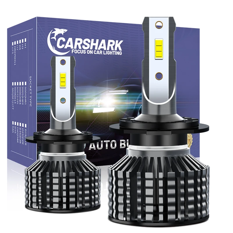 H4 H7 H8 H9 H11 LED Headlights Bulbs 12V 9005 HB3 9006 HB4 9012 HIR2 55W 20000LM