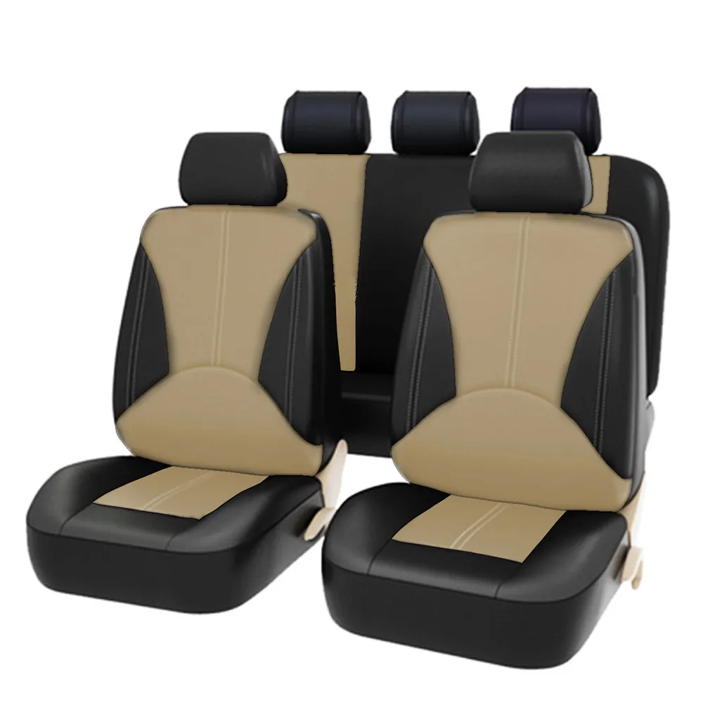 4/9PCS Leather Car Seat Cushion Covers For Chrysler 200 300 300C 300s grand voyager Pacifica PT Cruiser Sebring Town and Country