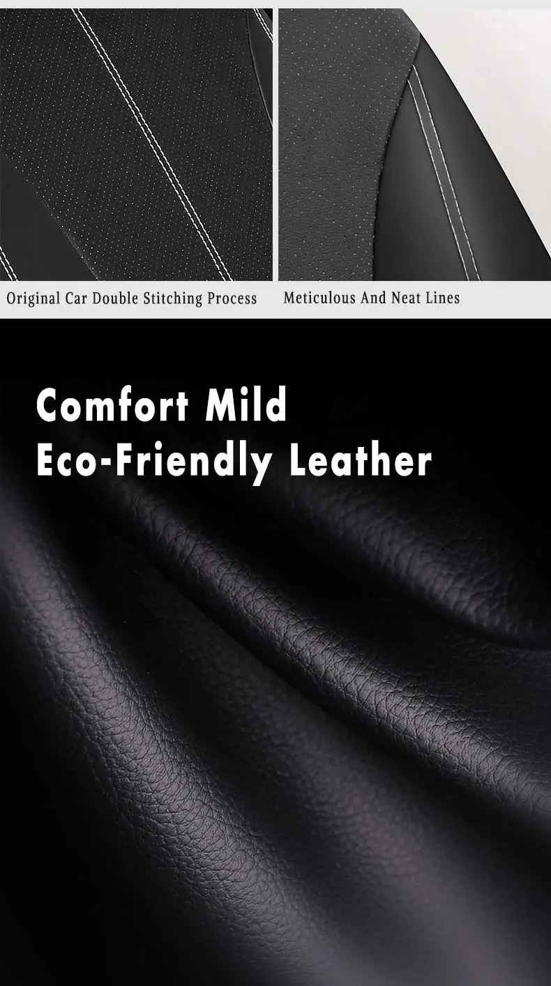 4/9PCS Leather Car Seat Cushion Covers For Chrysler 200 300 300C 300s grand voyager Pacifica PT Cruiser Sebring Town and Country
