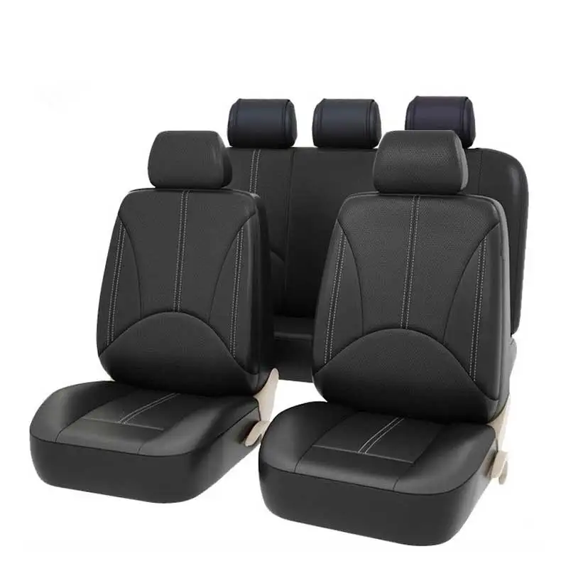 4/9PCS Leather Car Seat Cushion Covers For Chrysler 200 300 300C 300s grand voyager Pacifica PT Cruiser Sebring Town and Country