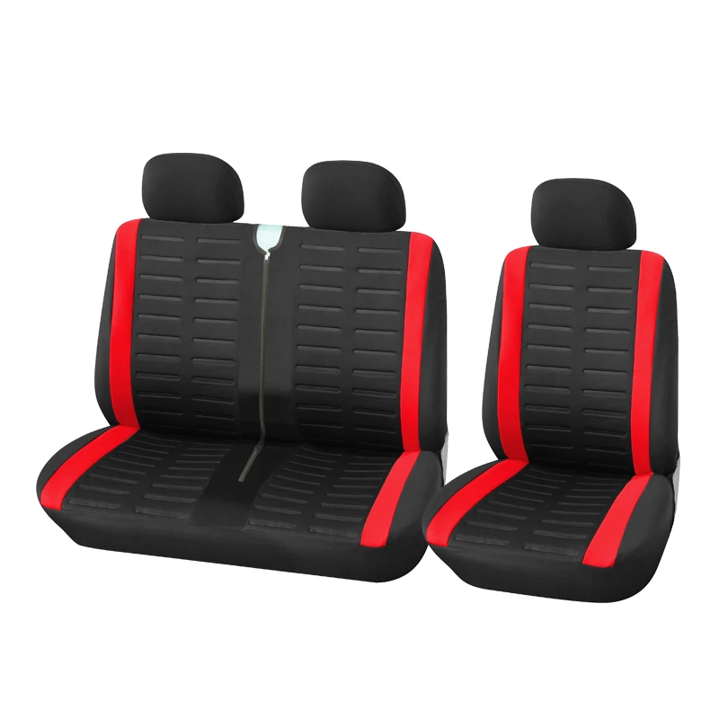 1+2 Red Car Seat Cover for Transporter