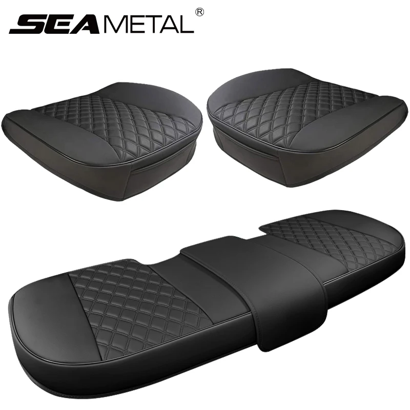 Car Seat Cover Full Set PU Leather