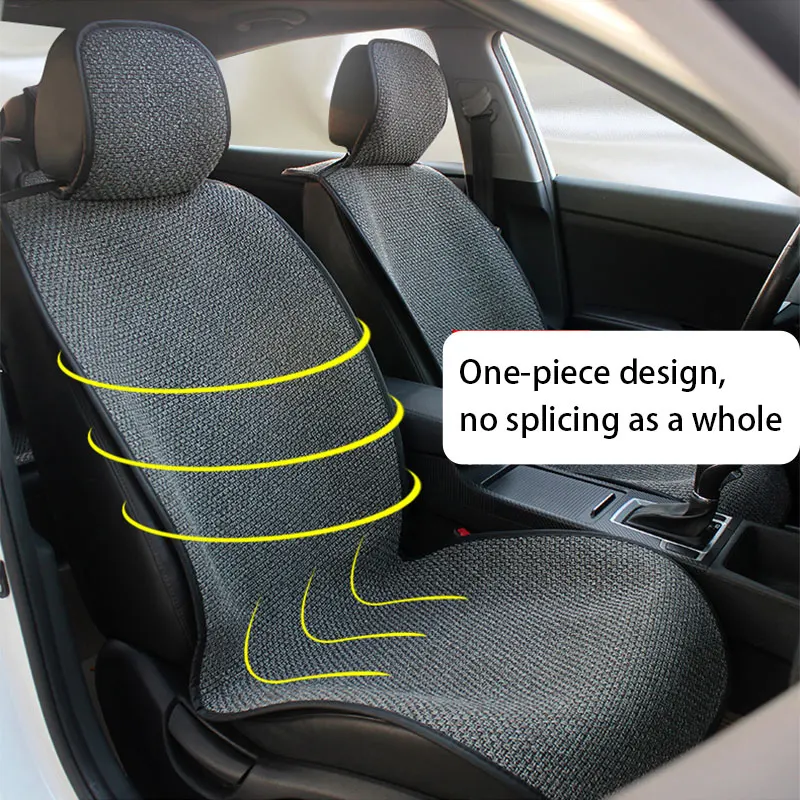 Alternative view of Flax Car Seat Cover Breathable