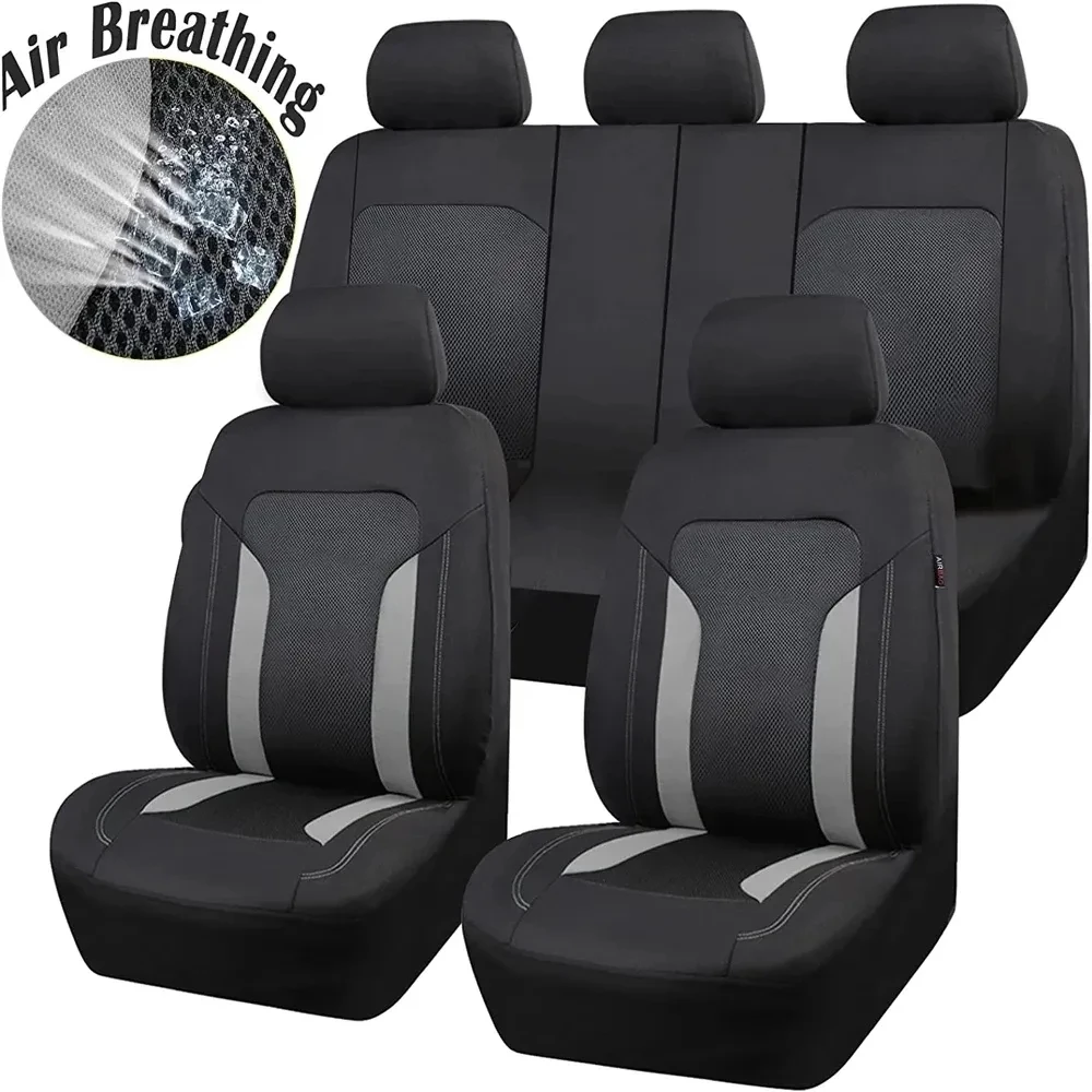 Universal Gray Mesh Car Seat Cover