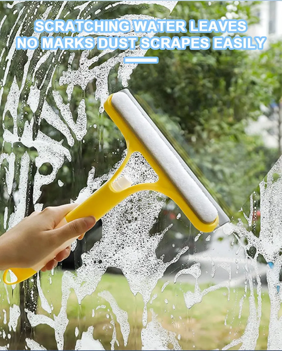3-In-1 Car Glass Cleaning Wiper with Spray Bottle -Car Door,Window,and Windshield Cleaner Squeegee for Car and Home Washing Tool 3-In-1 Car Glass Cleaning Wiper with Spray Bottle -Car Door,Window,and Windshield Cleaner Squeegee for Car and Home Washing Tool