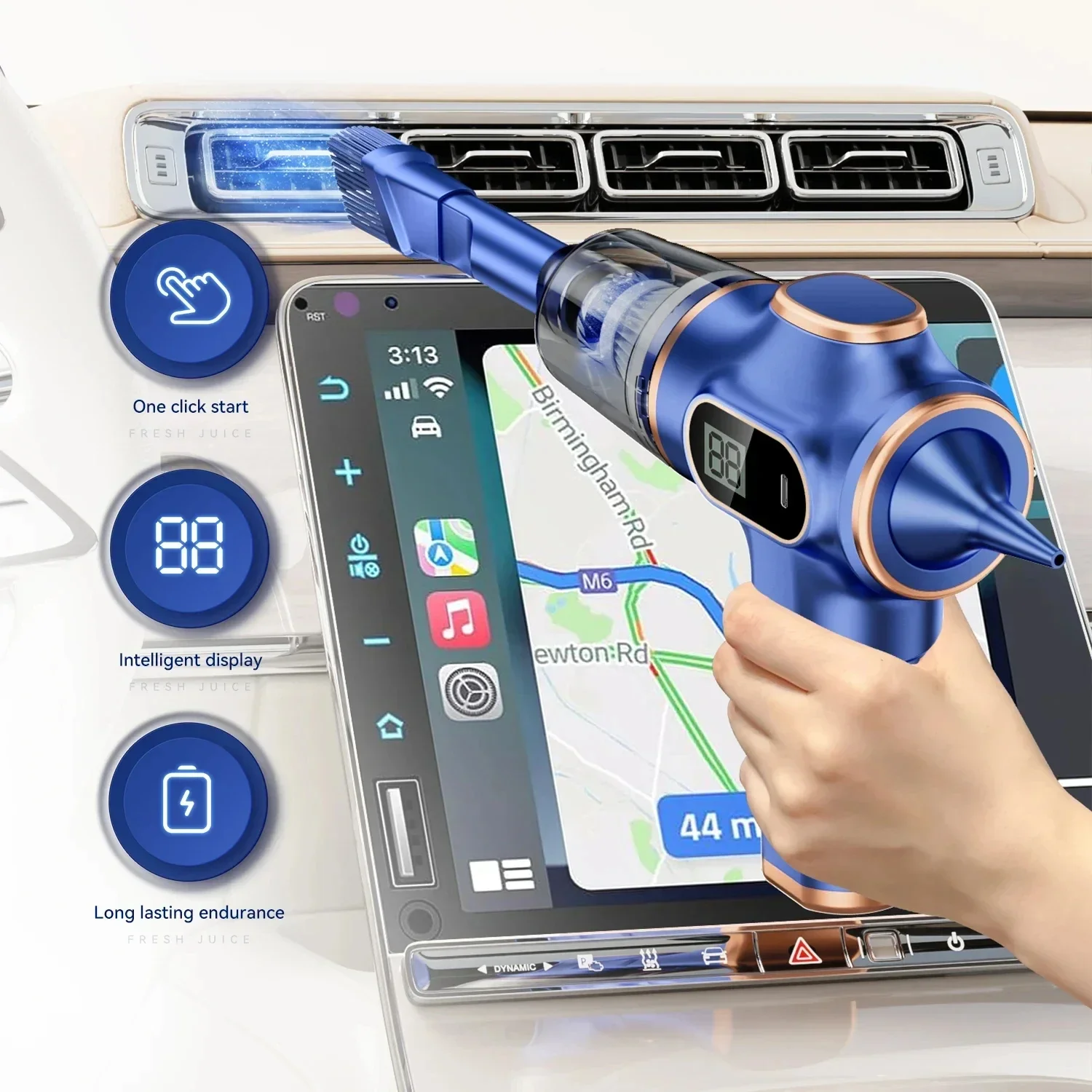 Alternative view of Xiomi 9500000Pa Handheld Wireless Vacuum Cleaner Cordless