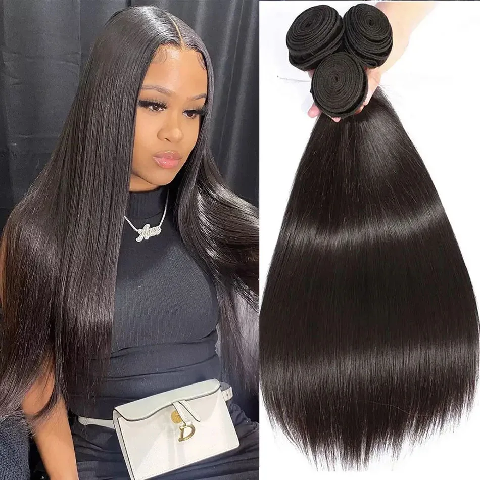 15A Peruvian Straight Natura Human Hair 8-32 Inch Remy Extensions