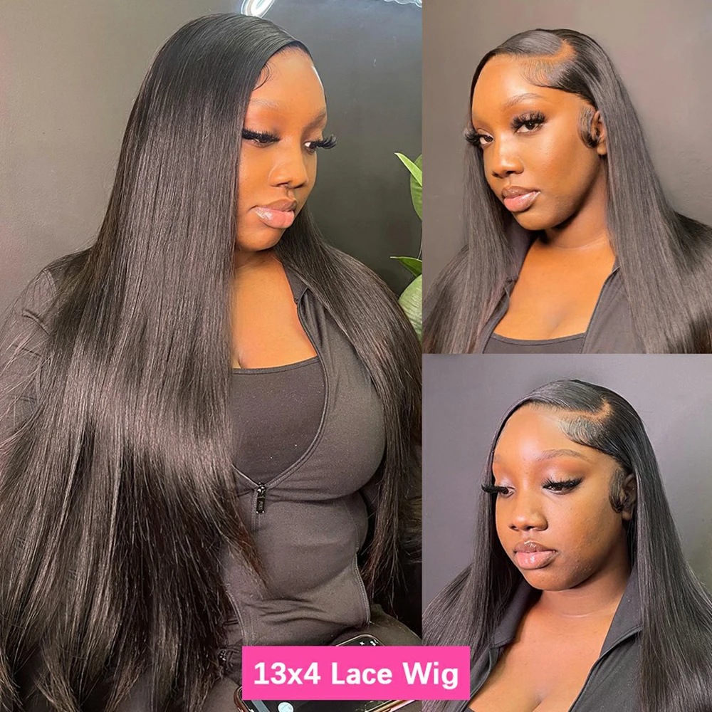 360 Full Lace Wig 13X4 Transparent Lace Front Human Hair Wigs For Women 30 36 Inch Brazilian Bone Straight 13x6 Lace Frontal Wig 360 Full Lace Wig 13X4 Transparent Lace Front Human Hair Wigs For Women 30 36 Inch Brazilian Bone Straight 13x6 Lace Frontal Wig