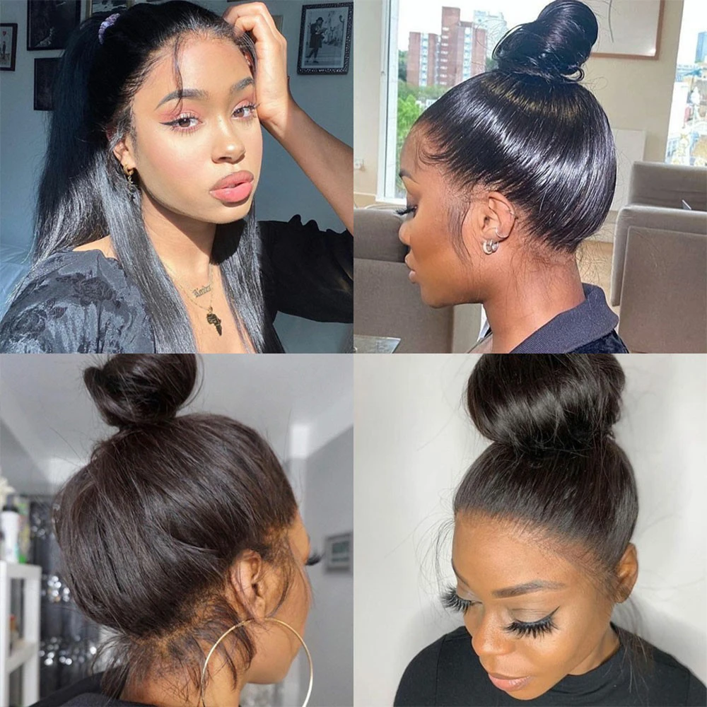 360 Full Lace Wig 13X4 Transparent Lace Front Human Hair Wigs For Women 30 36 Inch Brazilian Bone Straight 13x6 Lace Frontal Wig 360 Full Lace Wig 13X4 Transparent Lace Front Human Hair Wigs For Women 30 36 Inch Brazilian Bone Straight 13x6 Lace Frontal Wig