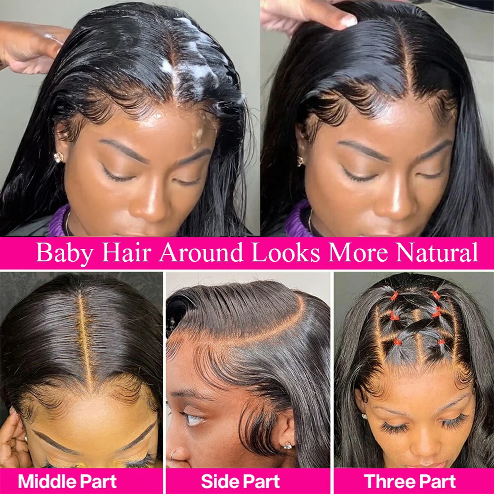 360 Full Lace Wig 13X4 Transparent Lace Front Human Hair Wigs For Women 30 36 Inch Brazilian Bone Straight 13x6 Lace Frontal Wig 360 Full Lace Wig 13X4 Transparent Lace Front Human Hair Wigs For Women 30 36 Inch Brazilian Bone Straight 13x6 Lace Frontal Wig