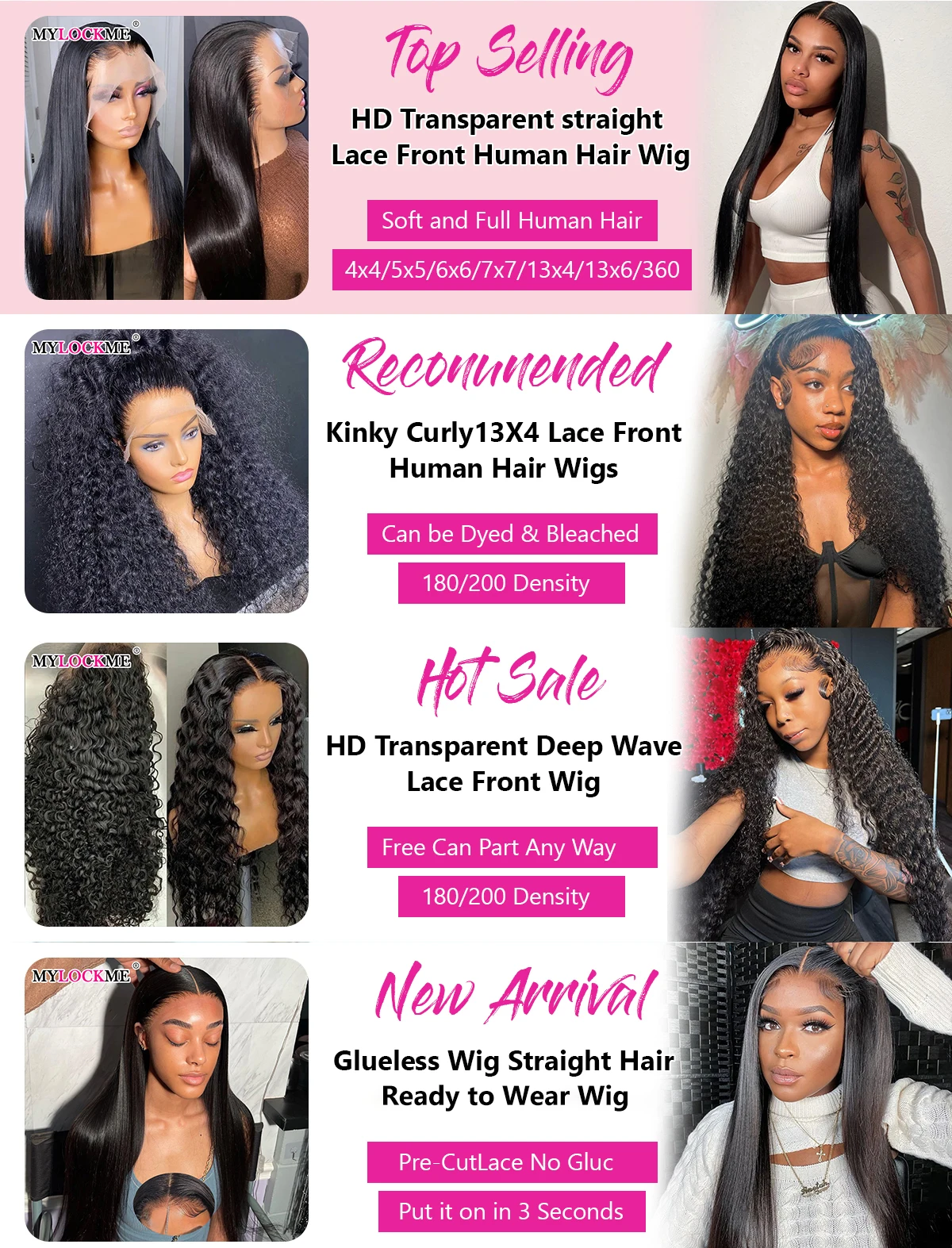 Glueless Straight Lace Wig 13x4 Lace Front Wigs Pre-Cut Lace Human Hair Wigs Ready To Wear 6x4 5x5 Hd Lace Closure Wig Glueless Straight Lace Wig 13x4 Lace Front Wigs Pre-Cut Lace Human Hair Wigs Ready To Wear 6x4 5x5 Hd Lace Closure Wig