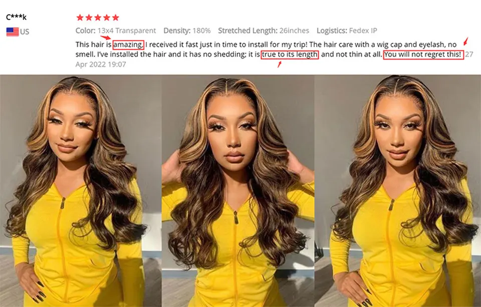 Highlight Body Wave Wig Human Hair Lace Wigs 4/27 Honey Blonde Body Wavy T Part Lace Human Hair Wig For Women Brazilian Remy Wig