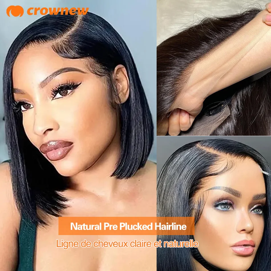 Bob Wig Human Hair Lace Front Wigs Human Hair Glueless Wigs Human Hair Hd Transparent 13X4 Straight Lace Frontal Bob Wigs Bob Wig Human Hair Lace Front Wigs Human Hair Glueless Wigs Human Hair Hd Transparent 13X4 Straight Lace Frontal Bob Wigs