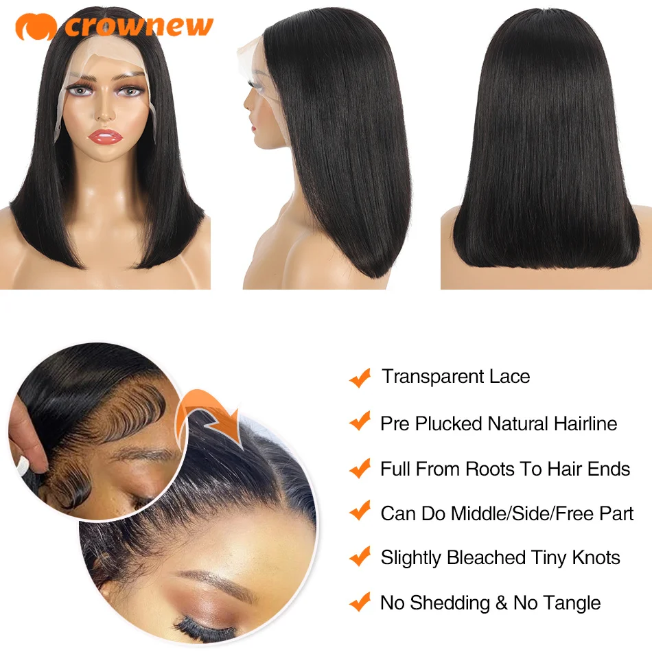 Bob Wig Human Hair Lace Front Wigs Human Hair Glueless Wigs Human Hair Hd Transparent 13X4 Straight Lace Frontal Bob Wigs Bob Wig Human Hair Lace Front Wigs Human Hair Glueless Wigs Human Hair Hd Transparent 13X4 Straight Lace Frontal Bob Wigs