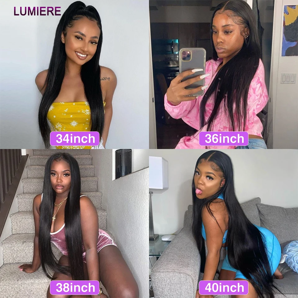 32 40inch Bone Straight Human Hair 1/3/4 Bundles Deal Brazilian Deep Raw Virgin Human hair Weave Hair Extensions 12A Wholesale 32 40inch Bone Straight Human Hair 1/3/4 Bundles Deal Brazilian Deep Raw Virgin Human hair Weave Hair Extensions 12A Wholesale