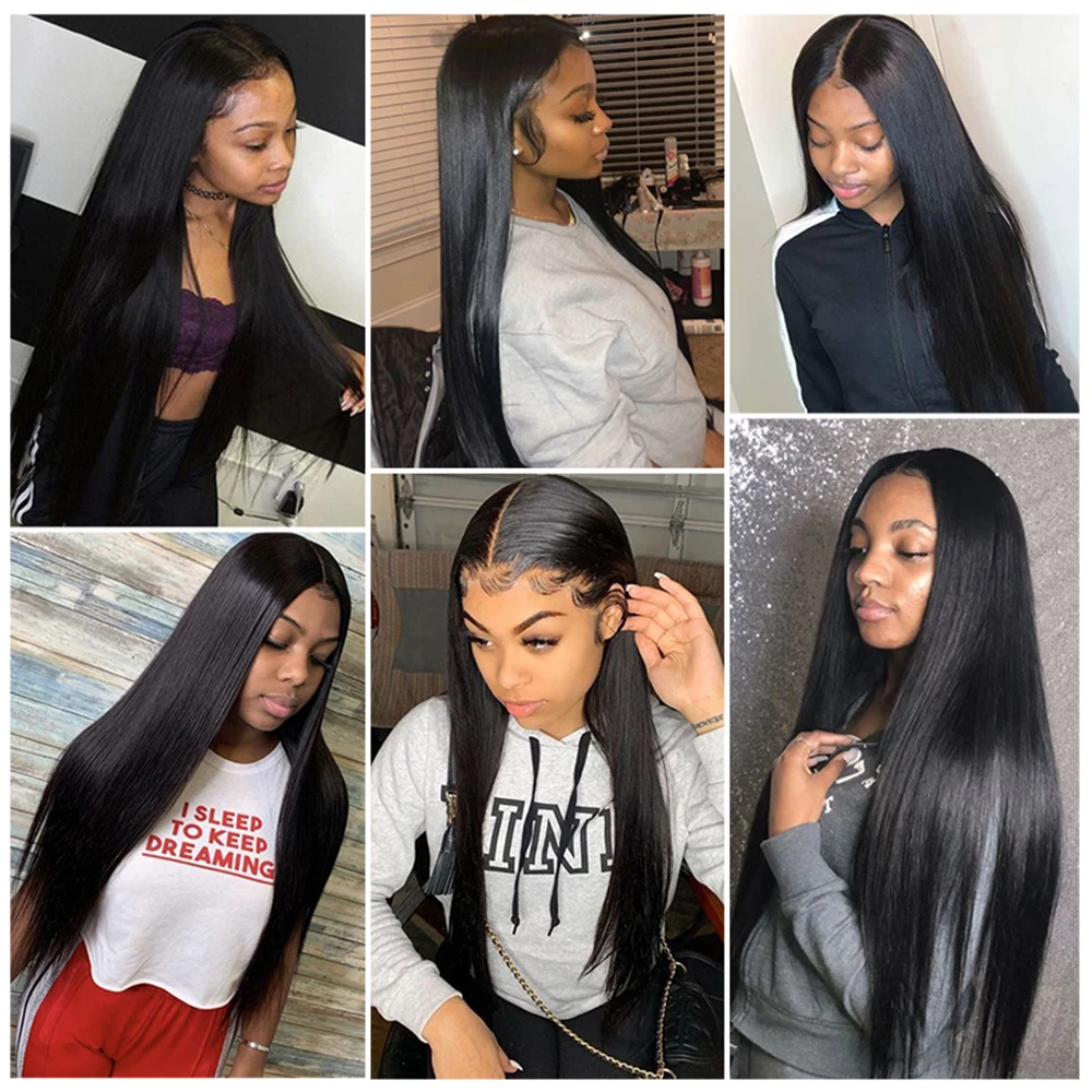 32 40inch Bone Straight Human Hair 1/3/4 Bundles Deal Brazilian Deep Raw Virgin Human hair Weave Hair Extensions 12A Wholesale 32 40inch Bone Straight Human Hair 1/3/4 Bundles Deal Brazilian Deep Raw Virgin Human hair Weave Hair Extensions 12A Wholesale