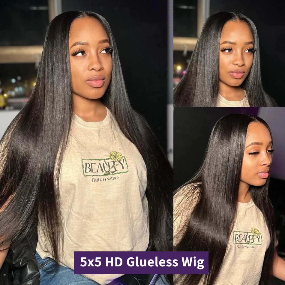 HD Transparent 360 Lace Frontal Wig 4x4 Lace Closure Wig Straight 13x6 Lace Front Human Hair Wigs For Black Women 30 32 34Inches HD Transparent 360 Lace Frontal Wig 4x4 Lace Closure Wig Straight 13x6 Lace Front Human Hair Wigs For Black Women 30 32 34Inches